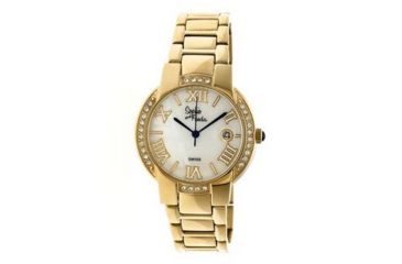 Image of Sophie and Freda Palm Springs Ladies Watch, White Dial, Gold SAFSF1903