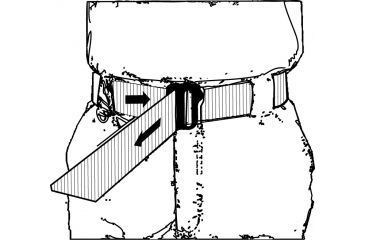 Image of Spec-Ops Better BDU Belt (Reg.), 1.75 BK - Black