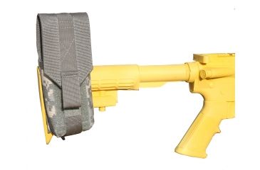 Image of Spec Ops Ready-Fire Mode Buttstock Ammo Pouch - M4, ACU, Military Camouflage 100040213