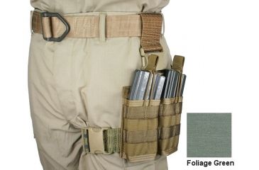Image of Specter Gear 30 rd. 5.56mm 2 Magazine Rapid Reload Tactical Thigh Rig,Foliage Green 740 FG
