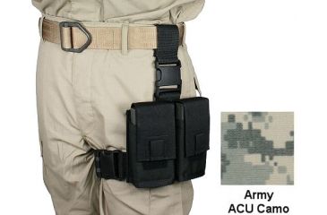 Image of Specter Gear 7.62NATO 2 Mag Tactical Thigh Rig,Army ACU Camo 681 ACU