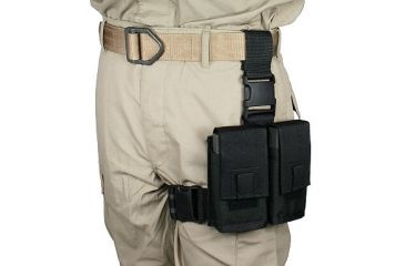 Image of Specter Gear 7.62NATO 2 Mag Tactical Thigh Rig,Black 681 BLK