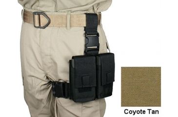 Image of Specter Gear 7.62NATO 2 Mag Tactical Thigh Rig,Coyote 681 COY