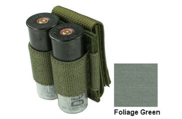 Image of Specter Gear Belt Mounted Double 12ga.Shotgun Shell Carrier,Foliage Green 696 FG