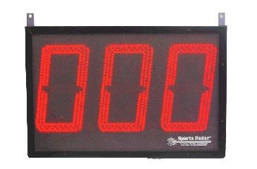 Image of Sports Radar DL734 Display, 3 8'' Red Digits, 4 inputs