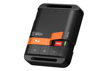 Image of SPOT Gen4 Satellite GPS Messenger, Black/Orange, SPOT Gen4