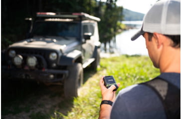 Image of SPOT Gen4 Satellite GPS Messenger, Jeep Edition, Black/Green, SPOT Gen4 Jeep