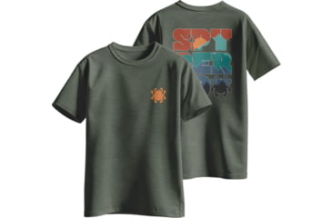 Image of Spyderco T-Shirt - Men's, Heather Green, Extra Large, TS06HGR_XL