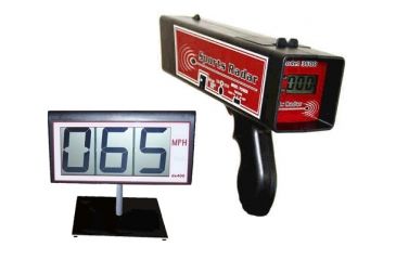 Image of Sports Radar SR-3600 Radar Gun &amp; DS400 LCD Screen