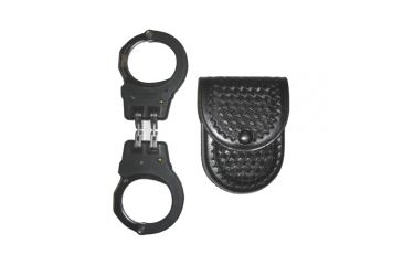 Image of Stallion Leather Oversized Handcuff Holder Hold - HASP-2-B