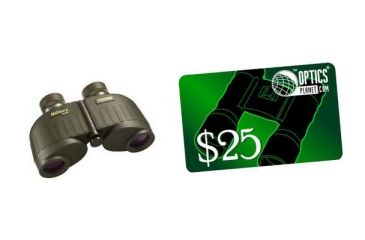 Image of Steiner 8x30 Military Nighthunter XP LRF Binocular and FREE 25 OpticsPlanet Gift Certificate