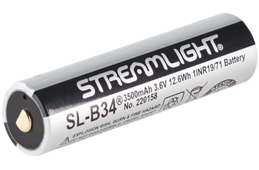Image of Streamlight 3.6V 3500mAh SL-B34 USB Battery Pack, 1 Pack, Silver, 22131