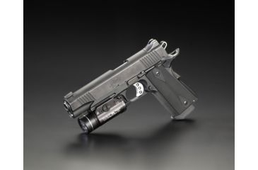 Image of Streamlight TLR-1 HL LED Weapon Light Earless Screw w/Batteries, CR123A, White, 1000 Lumens, Black, 69264