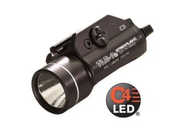 Image of Streamlight TLR-1S With Strobe, CR123A Lithium, 300 Lumens, Black, 69211