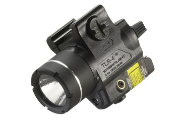 Image of Streamlight TLR-4 Compact Handgun Laser Sight Flashlight, No Battery, Red, 170 Lumens, Black, 69243