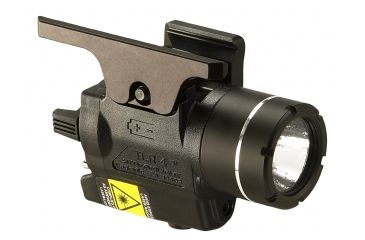 Image of Streamlight TLR-4 Rail Mounted Laser Sight and Flashlight, CR2 Lithium, USP Full Only, Red, 170 Lumens,Black , 69242