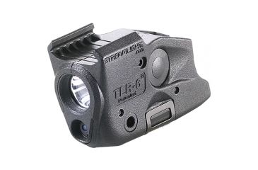 Image of Streamlight TLR-6 RM Tactical Gun Light, CR1/3N, Glock, 100 Lumens, Black, 69294