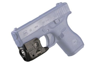 Image of Streamlight TLR-6 Subcompact Gun-Mounted Tactical Light With Integrated Red Aiming Laser For Glock 42 Black