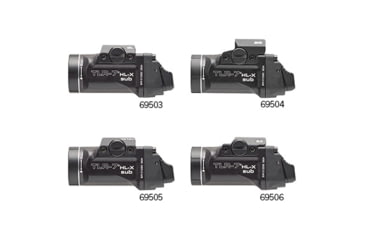 Image of Streamlight TLR-7 HL-X Sub USB Multi-Fuel, High-Lumen, Rail-Mounted Light, Springfield Armory Hellcat, Black, 69506