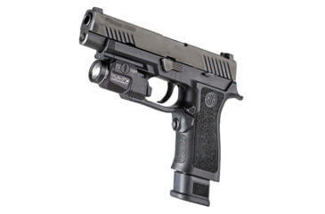 Image of Streamlight TLR-7A 500 Lumens LED Tactical Light w/ Integrated Contour Remote Switch, CR123A Lithium Battery, Black, SIG SAUER P320 XCarry, 69480