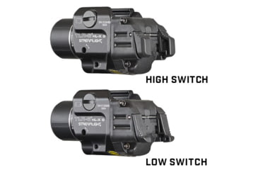 Image of Streamlight TLR-8 HL-X G USB SL-B9 Rechargeable 1000 Lumens Weapon Light with High And Low Switches, USB-C Cord, Multi-Tool, Key Kit, Black, 69475