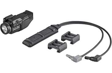 Image of Streamlight TLR RM 1 Compact Mounted LED Tactical Light w/ Dual Remote Switch, CR123A Lithium, White, 500 Lumens, Black, 69442
