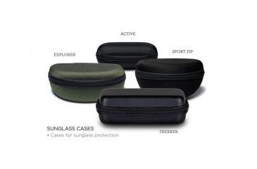 Image of Suncloud Polarized Optics Trekker Sunglass Case, Black S-CSTKBK