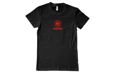 Image of Surefire Anvil T-Shirt - Brunette Supressor Girl, Black - S 