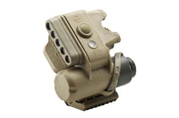 Image of SureFire HL1-D Military Helmet Mount Light, Tan, Yellow-Green/IR/Blinking IR LEDs, HL1-D-TN