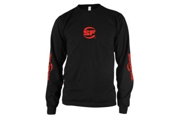 Image of Surefire Long Sleeve Shirt, Black, Surefire, Extra Large