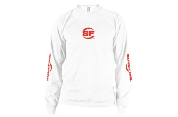 Image of Surefire Long Sleeve Shirt, White, Surefire, Medium