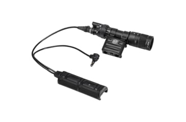 Image of SureFire M313V Scout LED Weapon Lights w/Switch Assembly and Offset Mount, CR123A, White, 250 Lumens, Black, M313V-BK