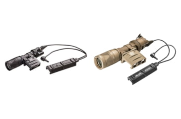 Image of SureFire M313V Scout LED Weapon Lights w/Switch Assembly and Offset Mount, Black, Tan
