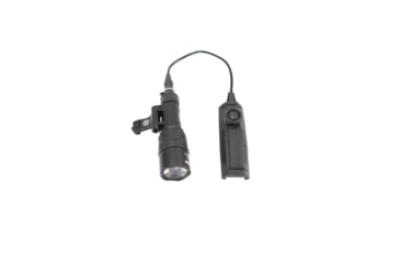 Image of SureFire M340C Mini Scout Light Pro 1 x CR123A LED Compact Weapon Light, 500 Lumens, Swivel, Picatinny, w/ Z68 Click ON/OFF Tailcap, Anodized, Black, M340C-BK-PRO