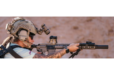 Image of SureFire M340DFT-PRO Turbo Series 18350/123A High Candela 3-Volt Dual Fuel Scout Pro LED Weapon Light, 123A, 550 Lumens, Black, M340DFT-BK-PRO
