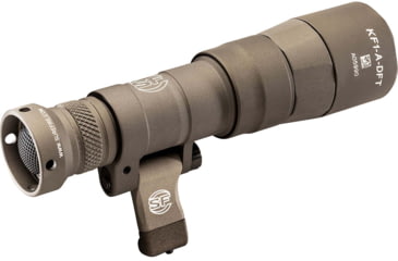 Image of SureFire M340DFT-PRO Turbo Series 18350/123A High Candela 3-Volt Dual Fuel Scout Pro LED Weapon Light, 123A, 550 Lumens, Tan, M340DFT-TN-PRO