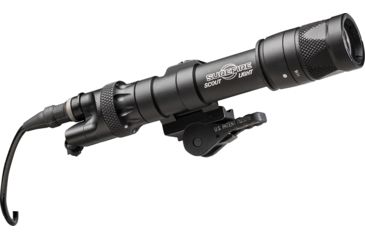 Image of SureFire M622V Scout LED Weapon Light, 123A, White, 350 Lumens, Black, M622V-BK