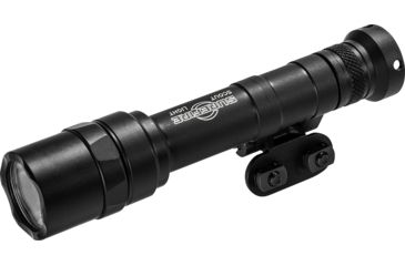 Image of SureFire M640U Scout Light Pro 2 x CR123A LED Weapon Light, 1000 Lumens, Swivel, Picatinny, w/ Z68 Click ON/OFF Tailcap, Anodized, Black, M640U-BK-PRO