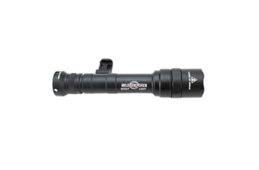 Image of SureFire M640U Scout Light Pro 2 x CR123A LED Weapon Light, 1000 Lumens, Swivel, Picatinny, w/ Z68 Click ON/OFF Tailcap, Anodized, Black, M640U-BK-PRO