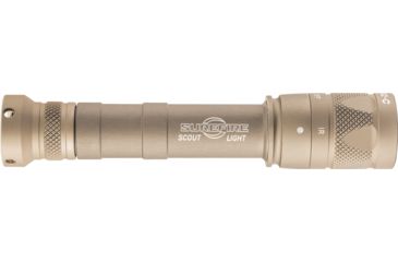 Image of SureFire M640V Scout Light Pro IR/LED Weapon Light, CR123A, IR/White, 350 Lumens, Tan, M640V-TN-PRO
