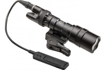 Image of SureFire Scout Light w/Remote Switch, CR123A, ADM Mount, White, 500 Lumens, Black, M322C-BK