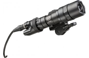Image of SureFire Scout Light w/Remote Switch, CR123A, ADM Mount, White, 500 Lumens, Black, M322C-BK