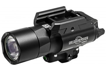 Image of SureFire X400 Ultra Flashlight, CR123A, Green, 1000 Lumens, Black, X400U-A-GN