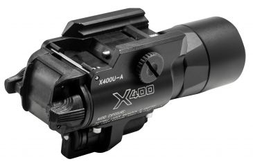 Image of SureFire X400 Ultra Flashlight, CR123A, Green, 1000 Lumens, Black, X400U-A-GN