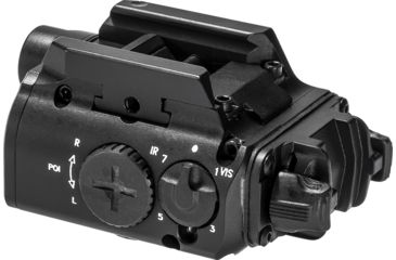 Image of SureFire XVL2-IRC Pistol &amp; Carbine LED Light and Laser Module System, CR123A, Green/IR/White, 400 Lumens, Black, XVL2-IRC