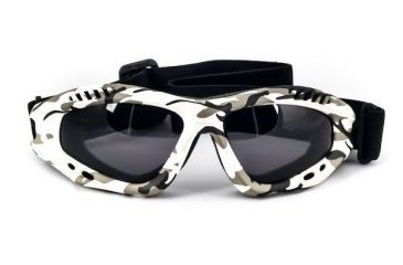 Image of Survival Optics Military/Desert Shield Goggles, Snow Camo Frame, Logo, Pc Anti Fog Smoke Lens, 2.0mm 2003