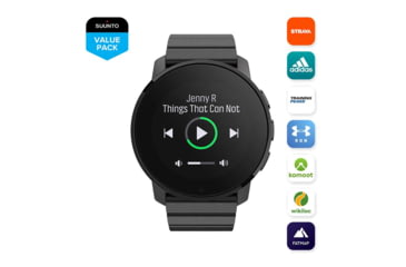 Image of Suunto 10 Peak Watches Full Titanium, Black, One Size, SS050759000