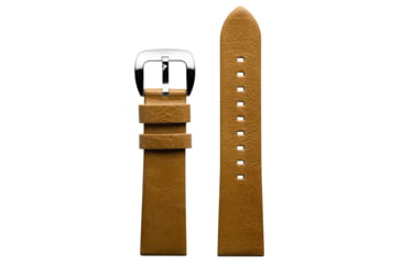 Image of Szanto Automatic Officer Watches, Black Dial, Tan Strap, Steel, One Size, SZ 6302E