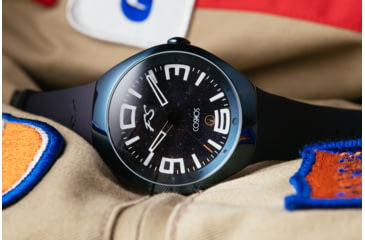 Image of Szanto Icon Frank Stephenson Cosmos Watches, Blue Dial, Blue Strap, BLUE, One Size, IC-FS-9003