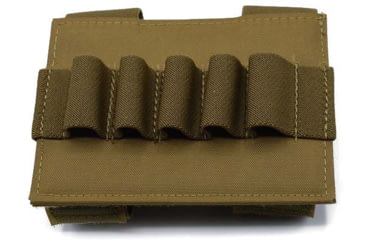 Image of Tac Shield TACTICAL SHOTGUN STOCK SHELL HOLDER 8 SHELLS BLACK COYOTE 69EDC274